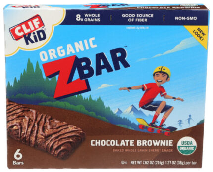 Clif Kid Choc Zbar Brwnie 6Pk Org 7.62 Oz