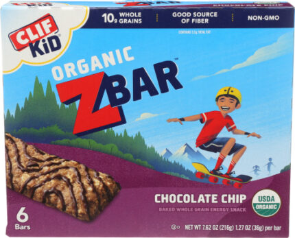 Clif Kid Choc Zbar Chip 6Pk 7.62 Oz