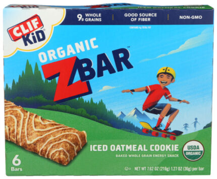 Clif Kid Zbar Ckie Iced Oatml 6Pk 7.62 Oz