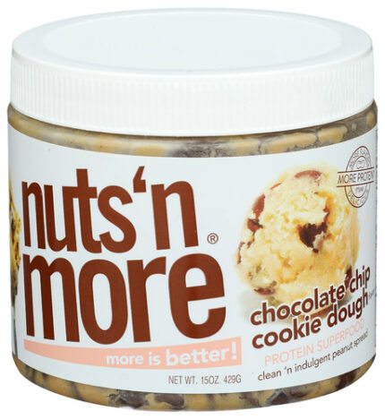 Nuts N More Spread Pb Cookie Dough 15 Oz