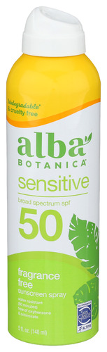 Alba Botanica Sunscrn Spf50 Frag Fr Spry 5 Oz