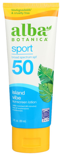 Alba Botanica Sun Care Ltn Spf50 Sport 3 Oz