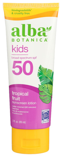 Alba Botanica Sunscrn Tropical Spf50 3 Oz