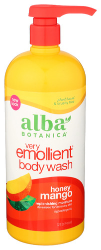 Alba Botanica Shwr Gel Hny Mango 32 Oz