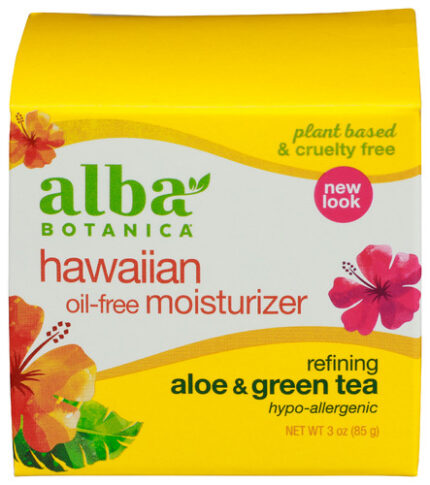Alba Botanica Moistrzr Aloe Grn Tea Oil Fre 3 Oz