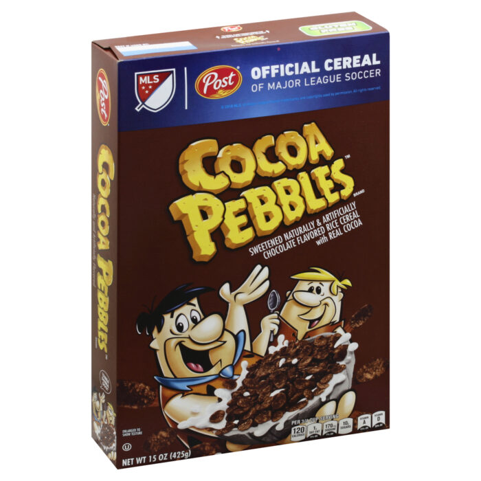 Post, Chocolate Pebbles Large Size, Case Of 12, 15 Oz - Image 1