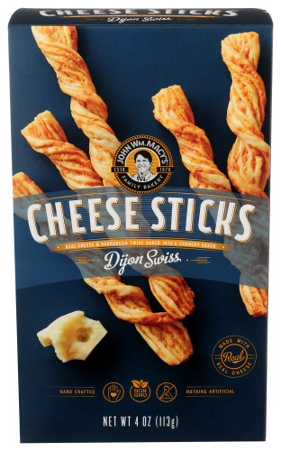 Macys Cheesestick Dijon Swiss 4 Oz