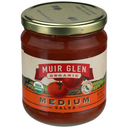 Muir Glen Salsa Medm 16 Oz