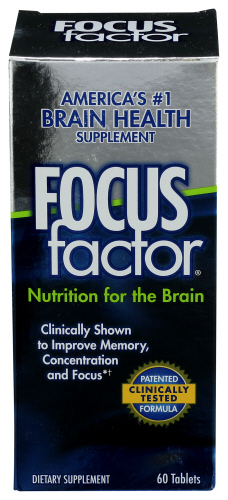 Focus Factor Supplement Adult Focus 60 Un