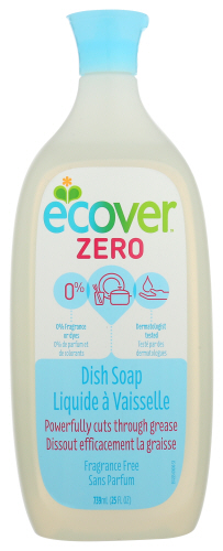 Ecover Dishwash Liq Zero 25 Oz