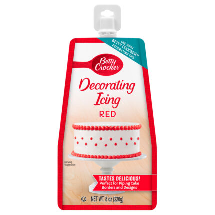 Betty Crocker, Red Decorating Icing, Case Of 6, 8 Oz