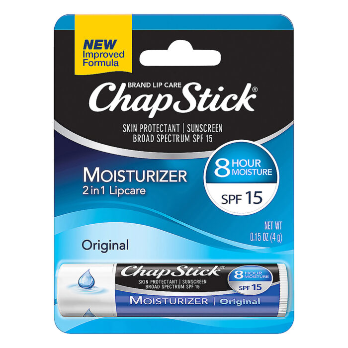 Chapstick, Moisturizer 2 In 1 Lipcare Original Spf 15, Case Of 12, 0.15 Oz - Image 1