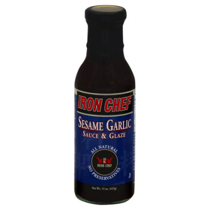 Iron Kitchen Sauce Glaze Ssme Grlc 15 Oz