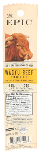 Epic Strip Beef Wagyu Steak 0.80 Oz