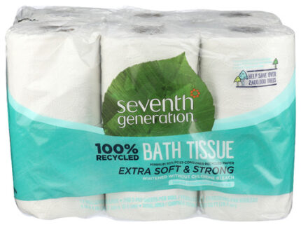 Seventh Generation Bath Tissue 2Ply 12Pk 300Ct 1 Ea