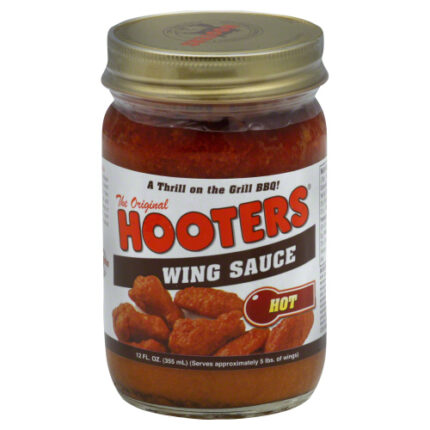 Hooters Sauce Wing Hot 12 Oz