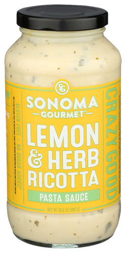 Sonoma Gourmet Sauce Psta Lmn Hrb Rctta 24.50 Oz