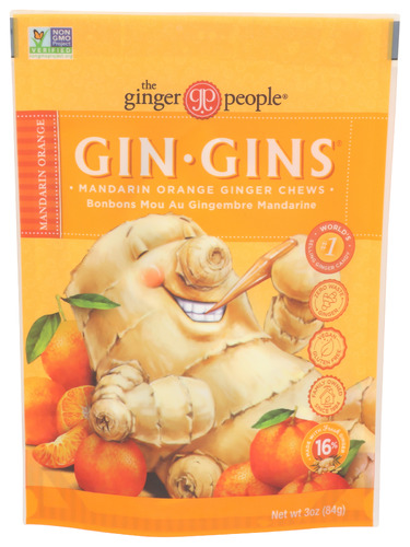 Ginger People Chews Mndarn Gn Gns Gngr 3 Oz