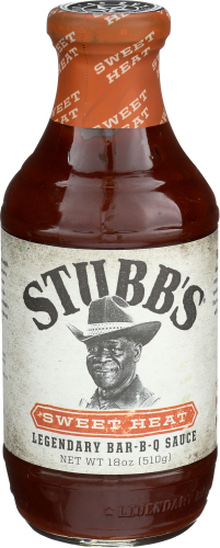 Stubbs Sauce Bbq Swt Heat 18 Oz