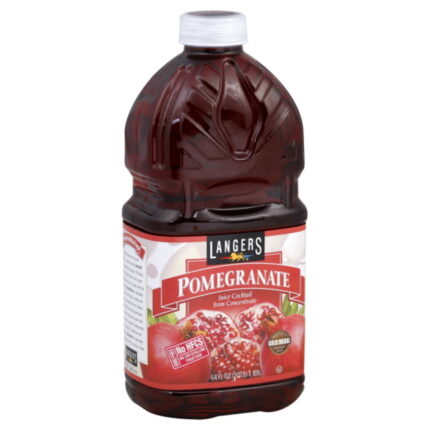 Langers, Pomegranate Juice Cocktail, Case Of 8, 64 Fl Oz