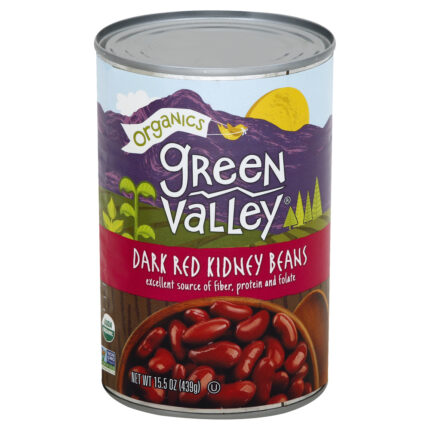 Green Valley, Organic Kidney Beans, Case Of 12, 15.5 Oz