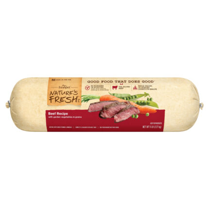 Ntrfrs Dog Food,Fpet,Roll,Beef 5 Lb
