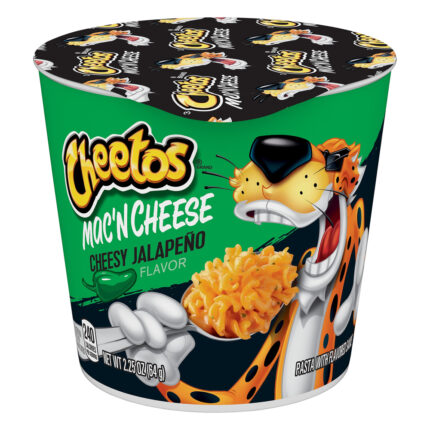 Cheetos, Mac'N Cheese Cheesy Jalapeno Flavor, Case Of 12, 2.25 Oz