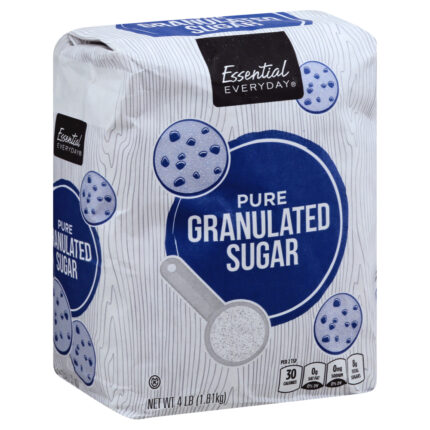 Essential Everyday, Pure Granulated Sugar, Case Of 10, 4 Lb