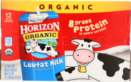 Horizon Milk Asep 1% Plain 12Pc 8 Fo