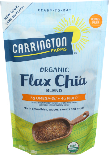 Carrington Farms Flax Chia Blend 12 Oz