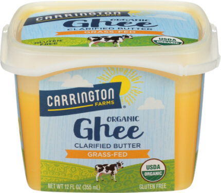 Carrington Farms Ghee Butter Clarified 12 Oz