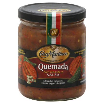 Casa Martinez Salsa Quemada Fire Rstd 16 Oz