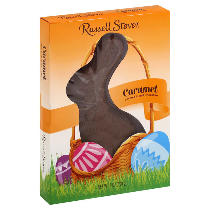 Russel Stover, Milk Chocolate Caramel, Case Of 6, 7 Oz - Image 1