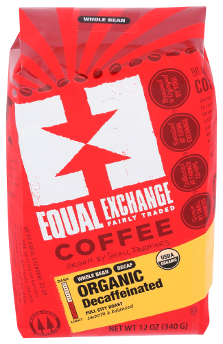 Equal Exchange Coffee Whlbn Decaf Org 12 Oz