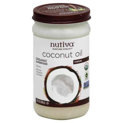 Nutiva Cnut Oil,Og2,Vrgn,Glass 23 Oz