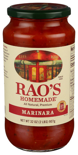 Raos Sauce Marinara Hmmade 32 Oz