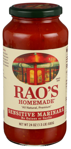 Raos Sauce Marinara Sensitive 24 Oz