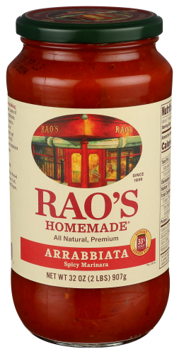 Raos Sauce Arrabbiata 32 Oz