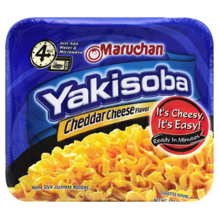 Maruchan, Yakisoba Cheddar Cheese, Case Of 8, 3.96 Oz