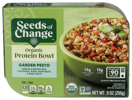 Seeds Of Change Bowl Protein Gardn Pesto 9 Oz