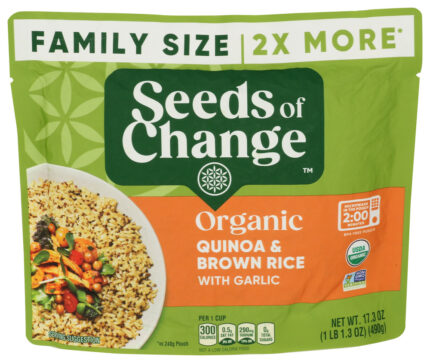 Seeds Of Change Rice Quinoa Brown W Grlc 17.30 Oz