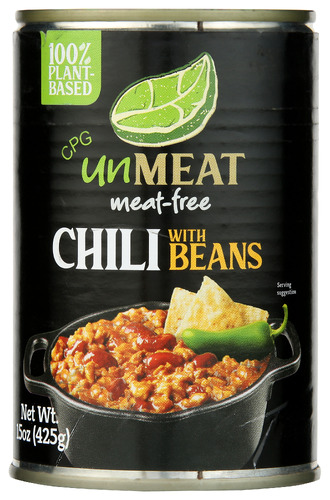 Unmeat Meat-Free Chili W/Beans 15 Oz