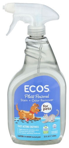 Ecos Pet Stn Odr Rmvr Spray 22 Oz
