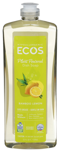 Ecos Dishmate Bamboo Lemon 25 Oz