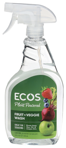 Ecos Hshld Clng Fruit Veg Wash 22 Oz