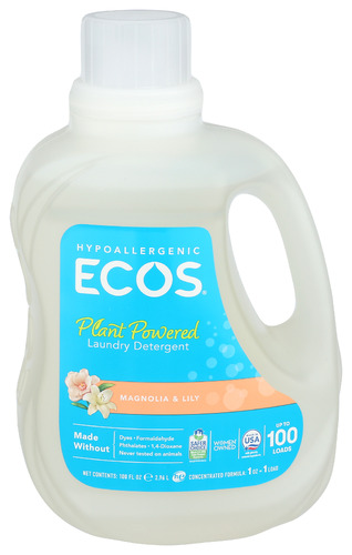 Ecos Lndry Magnolia Lily 100Z 100 Oz