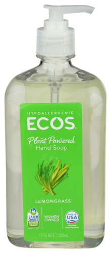Ecos Hand Soap Lmngrss 17Z 17 Oz
