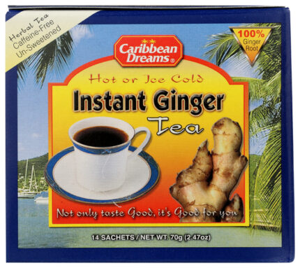 Caribbean Dreams Tea Inst Ginger Unswtnd 2.50 Oz