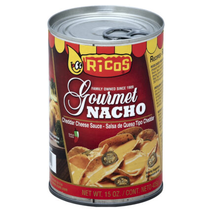 Ricos, Gourmet Nacho Cheese Sauce, Case Of 12, 15 Oz.