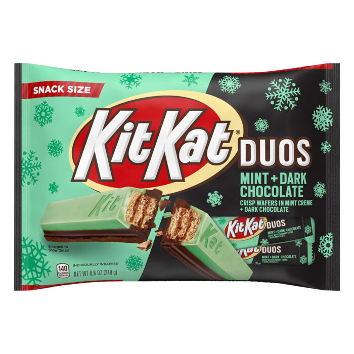 Kit Kat, Duo'S Snack Size Mint And Dark Chocolate Crisp Wafers, Case Of 21, 8.8 Oz - Image 1